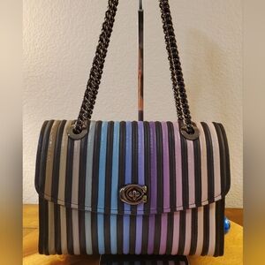 COACH PARKER OMBRE QUILTED 2 WAY BAG EXCELLENT LIKE NEW CONDITION!